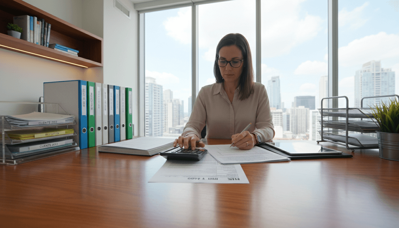 Individual tax return preparation
